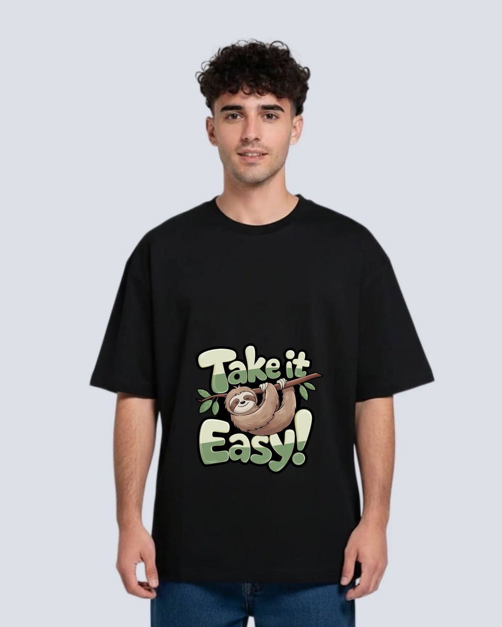 Take It Easy Sloth Graphic Tee