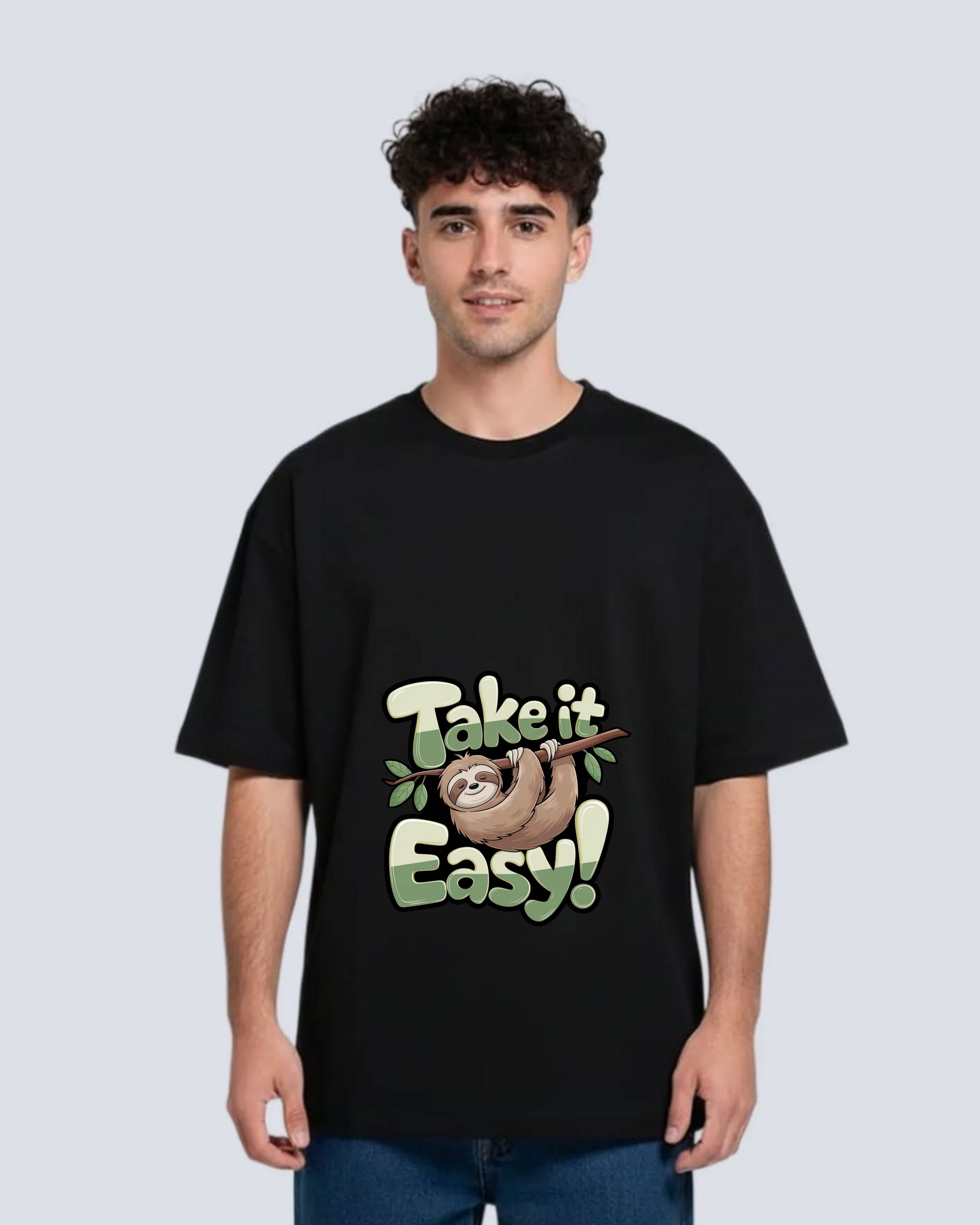 Take It Easy Sloth Graphic Tee