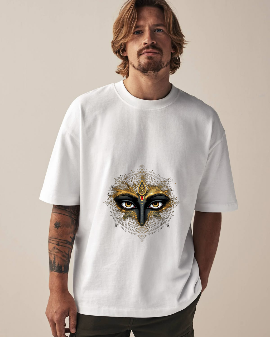 Eyes of Shakti – Oversized Tee
