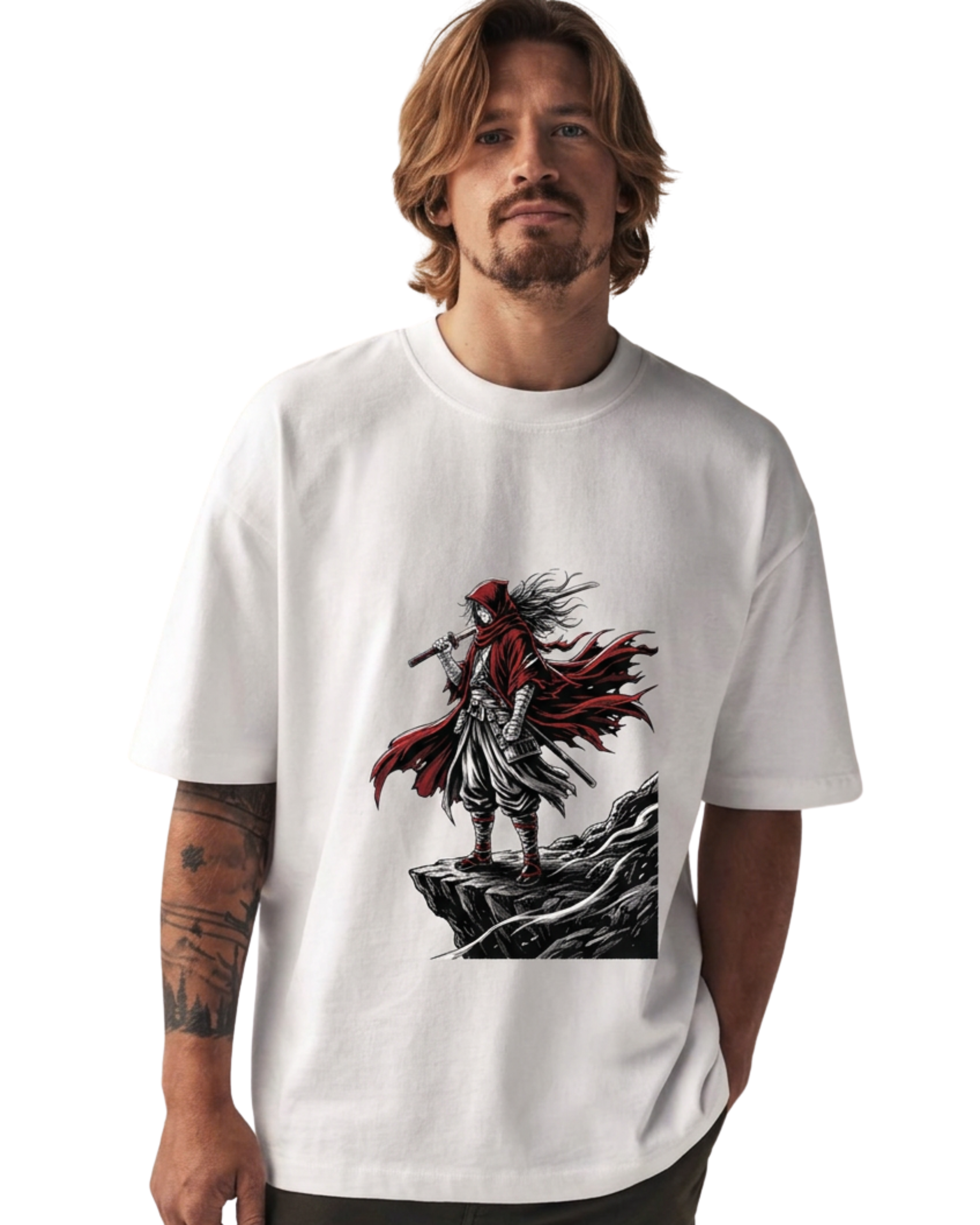 Shadow Ronin – Oversized Streetwear T-Shirt