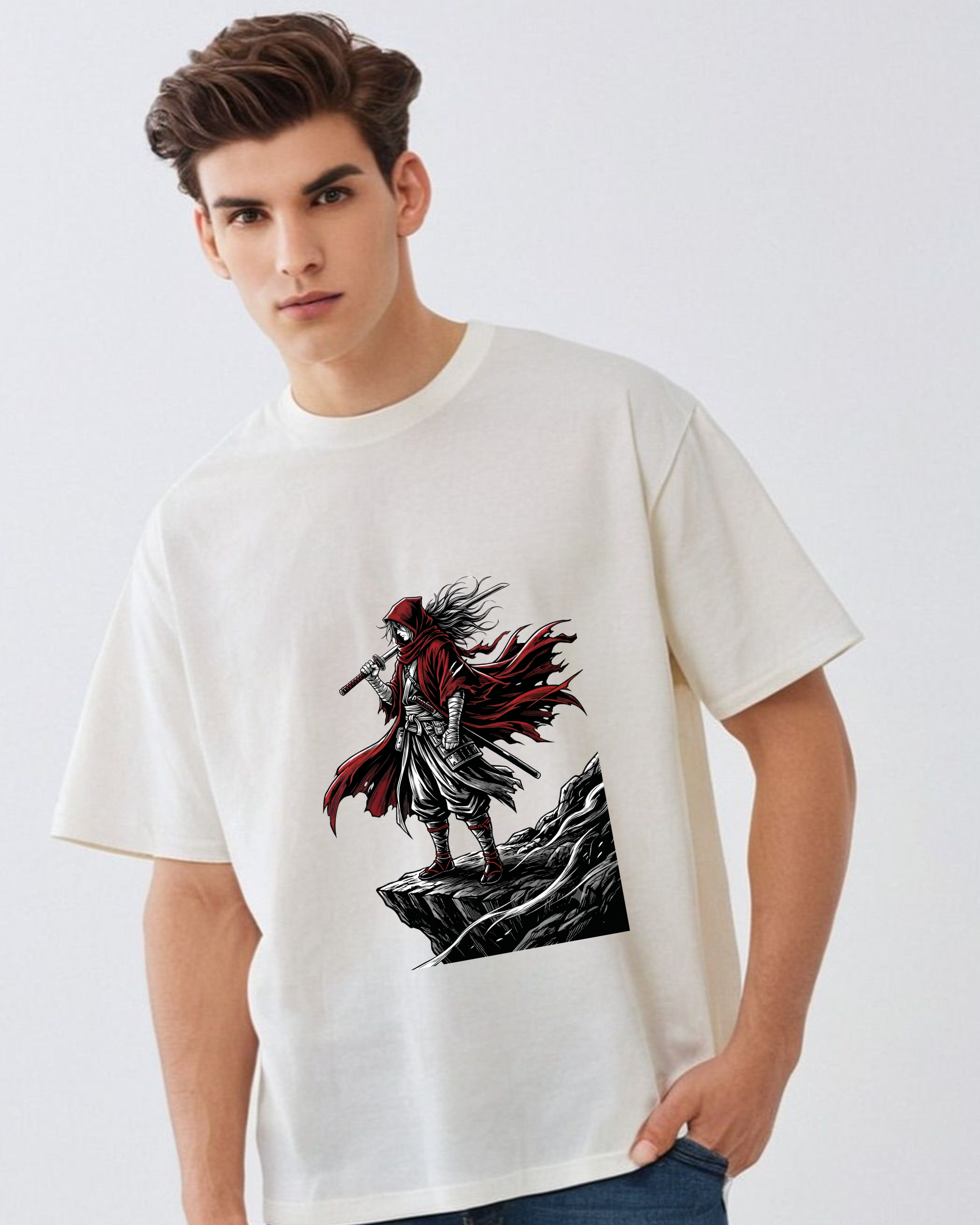 Shadow Ronin – Oversized Streetwear T-Shirt